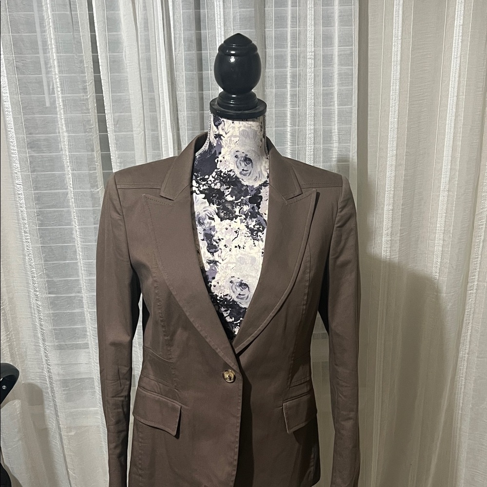 Carolina Herrera Brown Blazer